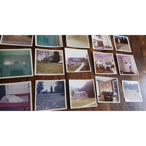 LOT  Of 35 vintage 1970's  PHOTOS Home Interiors Furniture Scenery Animals Zoo - Picture 11 of 12